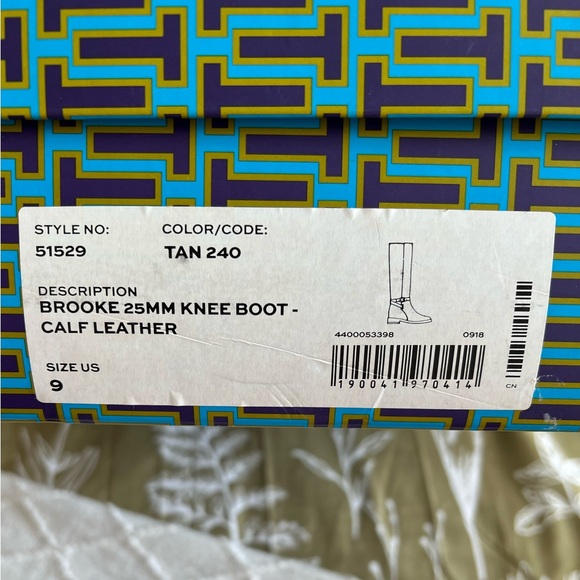 Tory Burch Brooke 25MM Knee Boots - Picture 13 of 16